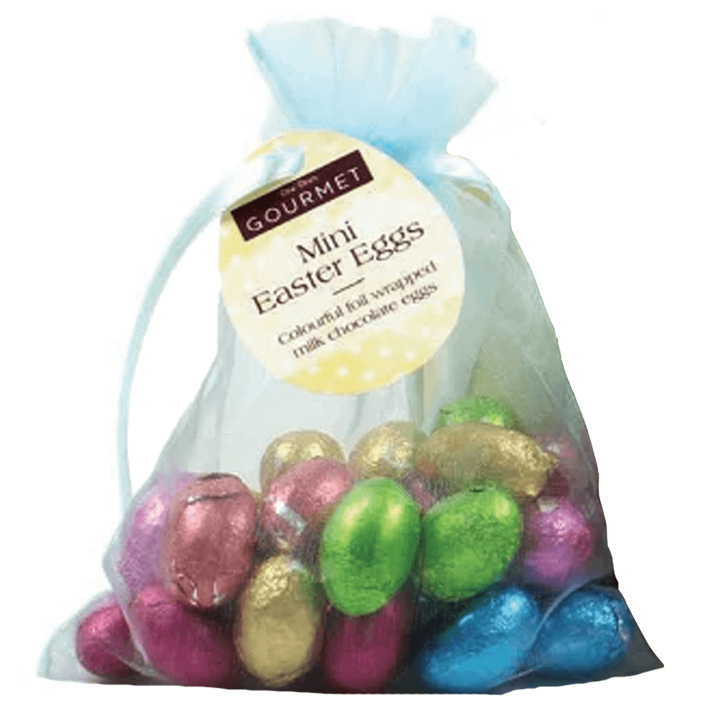 Bon Bon's Bag Of Mini Foiled Milk Chocolate Eggs 150g